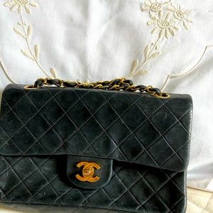 Authentic Chanel Vintage Purse with Chain